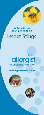 Insect Stings: Advice from Your Allergist