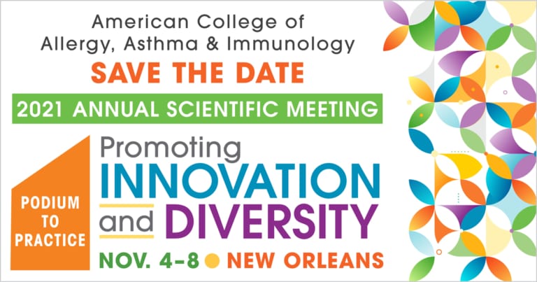 "Save the Date" image for 2021 ACCAI Annual Meeting