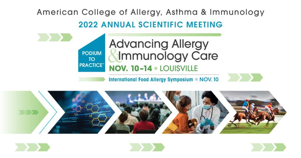 Plan for the ACAAI Annual Meeting ACAAI Member