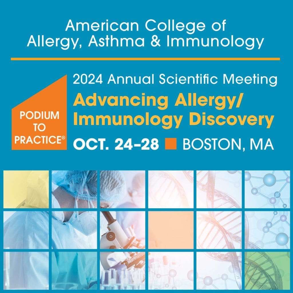 Register for the ACAAI 2024 Annual Meeting ACAAI Member